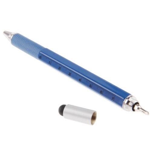 Stylo tournevis avec règle, jauge de niveau, stylo à bille et recharges de  stylo, stylo cadeaux pour hommes, Gadget Cool 6 en 1 - AliExpress