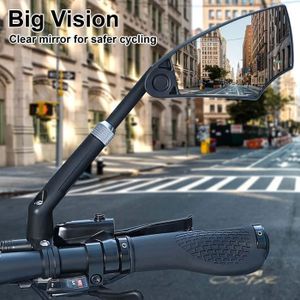 2 Pièces Rétroviseurs Vélo 360° Réglables - Miroirs Trottinette Électrique HD