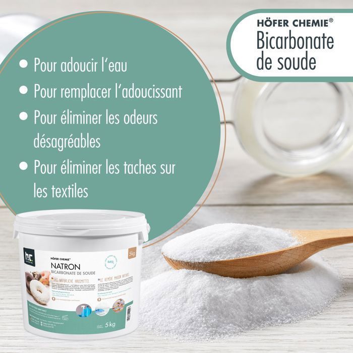 Höfer Chemie 25 Kg de Bicarbonate de Sodium (Carbonate D'hydrogène De — free download
