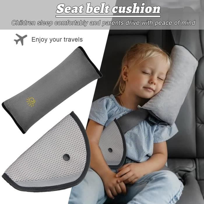 2 Coussin Ceinture Sécurité Enfant 2 Ajusteur de Ceinture de Sécurité  Coussin Voiture Protege Ceinture de Securite pour Enfants - Cdiscount  Puériculture & Eveil bébé