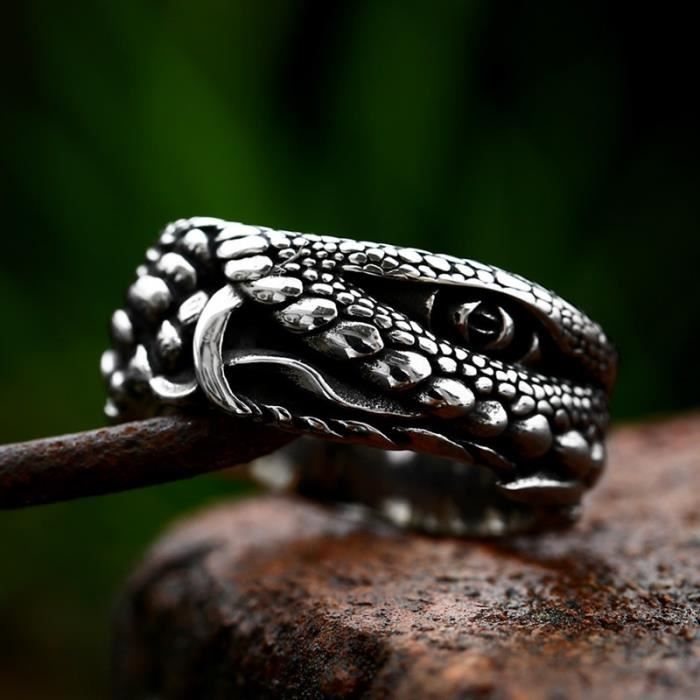 Bague crocodile discount