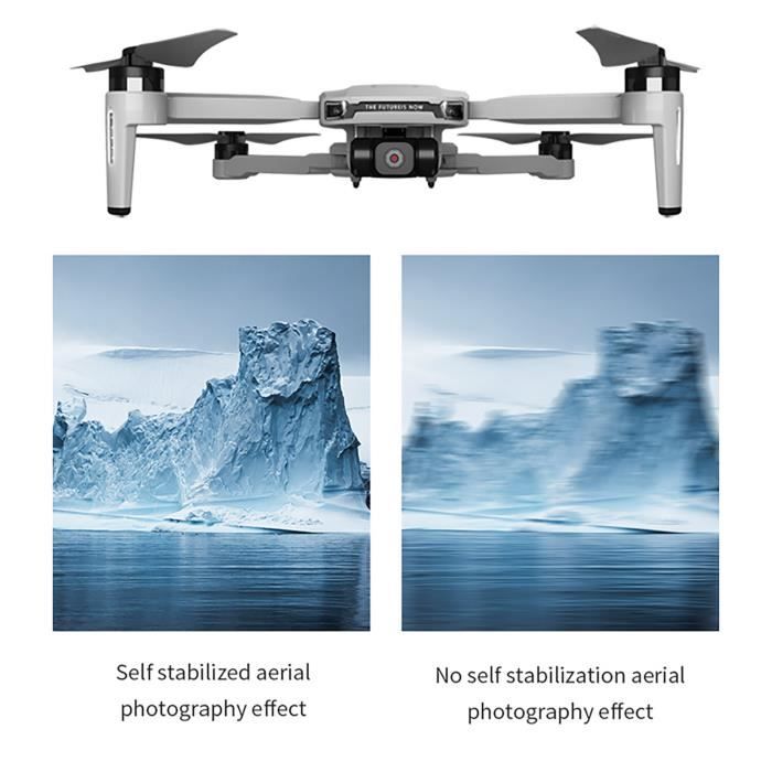 Drone ICAT 7 Pro gps Drone WIFI FPV 4K HD cam ra pliable Selfie RC