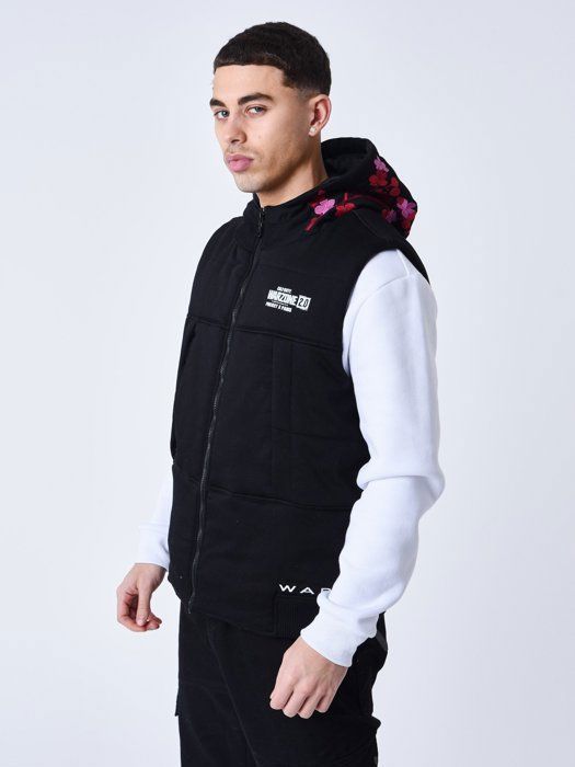 Doudoune a capuche sans manches Project X Paris Bk Cdiscount Pret a Porter