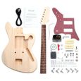 Rocktile kit de construction de guitare électrique style JAG-0