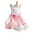 Doudou et compagnie - Doucou licorne pantin - collection Attrape-rêve - 20 cm - Coloris Unique-0