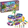 LEGO®  Friends 41395 Le Bus de l’Amitié avec  Maison de Poupée, Jouet avec Piscine et Toboggan, pour Enfant 8 ans et +-0