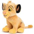 Grande Peluche Simba Roi Lion 40 Cm Set Doudou 1 Carte Offerte Enfant Animaux Sauvages Pour Disney -0