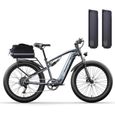 Shengmilo Vélo électrique tout suspendu MX05 BAFANG 500W Double batterie 48V 17.5AH*2-0