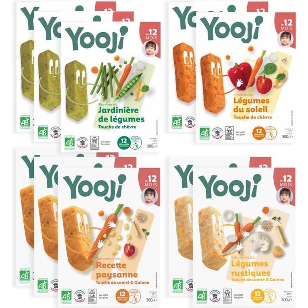 Batonnets De Legumes Bio Yooji Pour Bebe Des 12 Mois 30 Repas Achat Vente Legumes Cuisines Batonnets De Legumes Bio Yooji Pour Bebe Des 12 Mois 30 Repas Cdiscount Pret A Porter