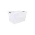 IAMS CHIEN Boîte de rangement avec couvercle Thais 80 L Transparent - BigBuy Home