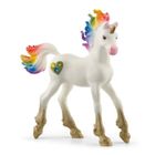 Figurine - SCHLEICH - Licorne arc-en-ciel, poulain - Blanc - Enfant - bayala®
