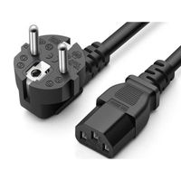 EU AC Power Cable d'alimentation Cordon d'alimentation Cable Cable Plug POUR Mackie Mackie d.2 Pro Mixer,Mackie SRM1...
