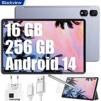 Tablette Tactile BLACKVIEW Tab 16 Pro 10.95" 24Go+256Go-SD 1To 7700mAh 13MP+8MP Android 14 Charge rapide-Dual SIM Mode PC - Violet
