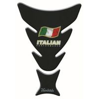 Protège réservoir moto 3D Italian Noir KT6400K Keiti® résine inaltérable