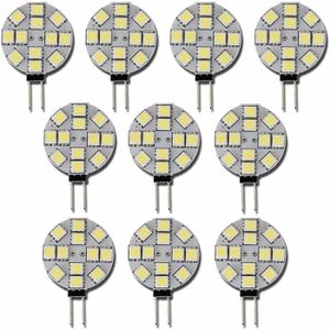 Ampoule LED G4 2W, blanc chaud 3000K, AC/DC 12V ampoules d'éclairage