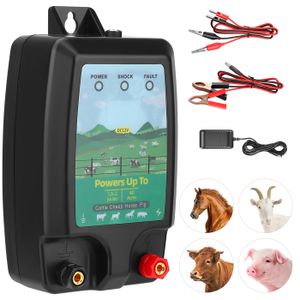 VEVOR Chargeur de Clôture Électrique, 3 J, Électrificateur de Clôture