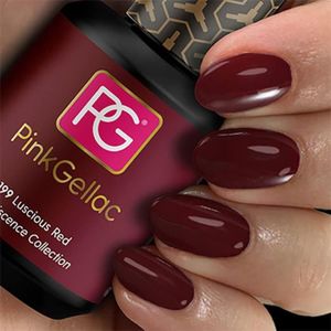 VERNIS A ONGLES Vernis À Ongles - Gellac 199 Luscious Red. 15 Gel Manucure Nail Uv Lampe Top Coat Résistant