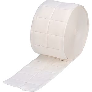 Tampons En Coton Biologique jetable Adapt/é pour le D/émaquillage 1000pcs Tampons D/émaquillants Nettoyage des Ongles Carr/é Cellulose en Coton