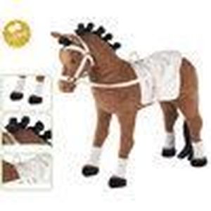 grand cheval peluche a monter
