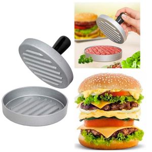 A 1 Presse /à Viande Hamburger Ronde en Plastique Manuel en Plastique Cutlets Presse Moule pour Restaur