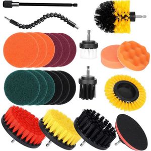 Perceuse Brosse Kit Fournitures Outil Nettoyage 11pcs / Set Power Tube  Fixation