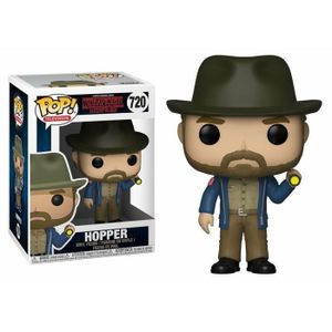 FIGURINE - PERSONNAGE Figurine Stranger Things - Hopper with Flashlight 
