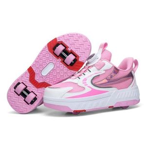 Breezy Rollers Rose 33 Chaussures à Roulettes Breezy Rollers Fille - Basket LED Taille 33 Rose Breezy Rollers Adolescent