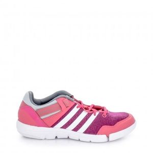 BASKET Baskets Femme Adidas Ilae - Textile Argent - Lacet