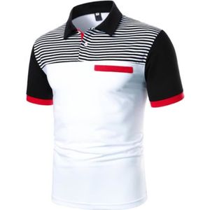 Polo Homme Golf Manche Courte Tennis T-Shirt Séchage Rapide et  Respirabilité Sport Casual Polo T-Shirt Zippé Hauts Tops Noir - Cdiscount  Prêt-à-Porter