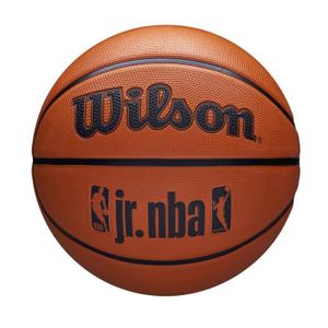 BALLON DE BASKET-BALL Ballon Wilson NBA Logo - marron - Taille 7
