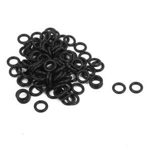 joint torique caoutchouc nitrile noir 82mm /épaisseur 2,4mm sourcing map 10Pcs Joint huile