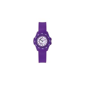 Montre Fille Tikkers - Bracelet Silicone Ballerine - Cadran Analogique Facile à Lire - Modèle TK0205