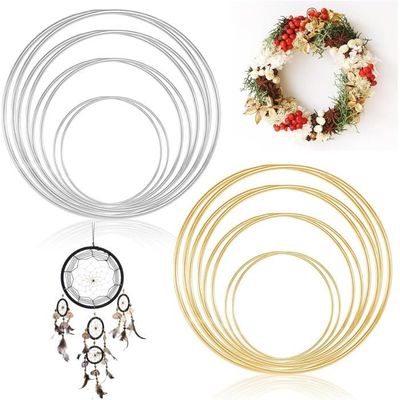 Anneaux En Métal Pour Attrape-rêves - Lot De 3 - DIY Et Décoration - Couleurs Assorties