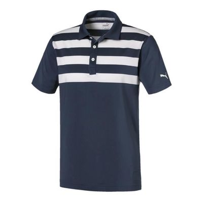Polo Marine ray Homme Puma Pars and Strips Bleu Cdiscount