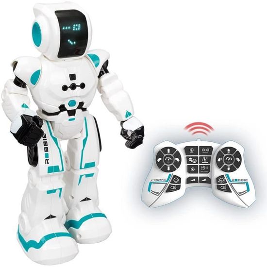 Robot télécommandé pour enfants - 123 - Robbie - Blanc - Enfant - Robot télécommandé - Mixte