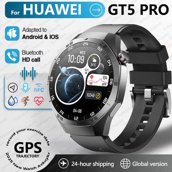 Test de la montre intelligente Huawei Watch GT 5 Pro : performance et