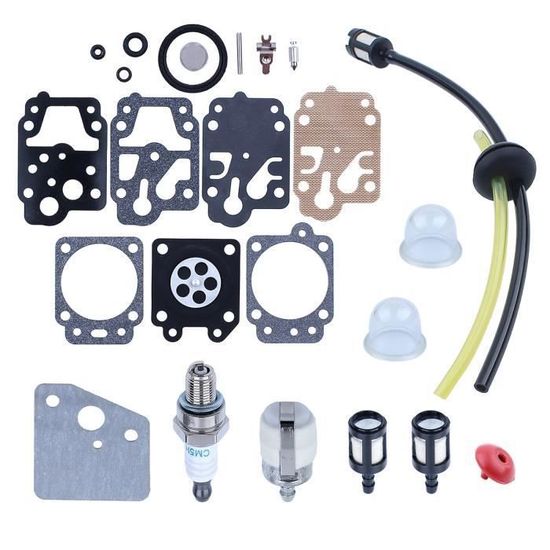 Kit Réparation Carburateur Homelite XL/Super 2 - Compatible Walbro HDC - Avec Filtre Et Diaphragme
