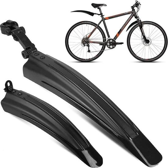 Garde-boue Vélo ZNZNANG - Kit Complet Avant/arrière - Pour VTT 26 Pouces - Protection Boue Et Saleté