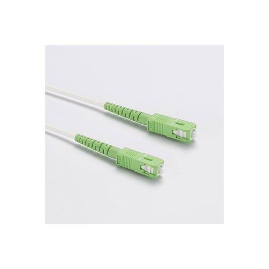 Câble Fibre optique pour box Bouygues, SFR et Orange 3M blanc