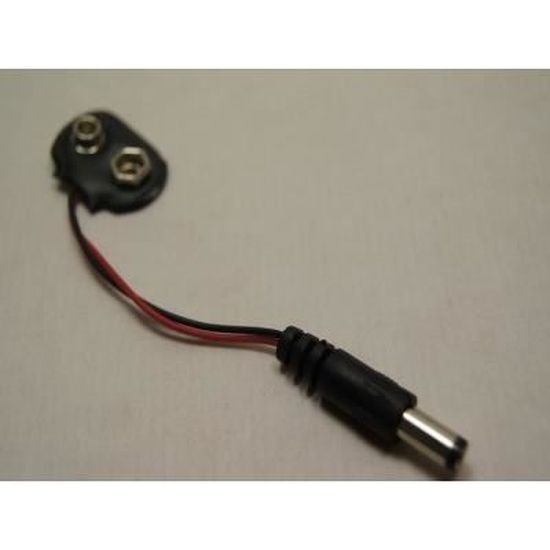Cable D´interface 9V Muni d´Une Prise Jack de Type Barillet 3.5 x 1.3mm 