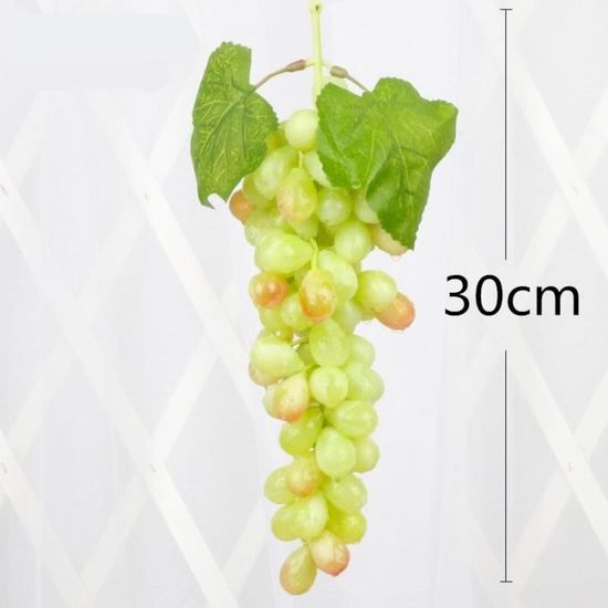 20 Fruits Déco Artificiels - Pomme, Banane, Raisin, Mangue - Décoration De Table, Cuisine, Mariage | Faux Fruits Réalistes En Mousse