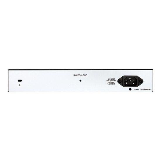 D-LINK Switch Smart+ 8 ports - DGS-1210-10P - 10/100/1000Mbps PoE/PoE+  + 2 ports SFP