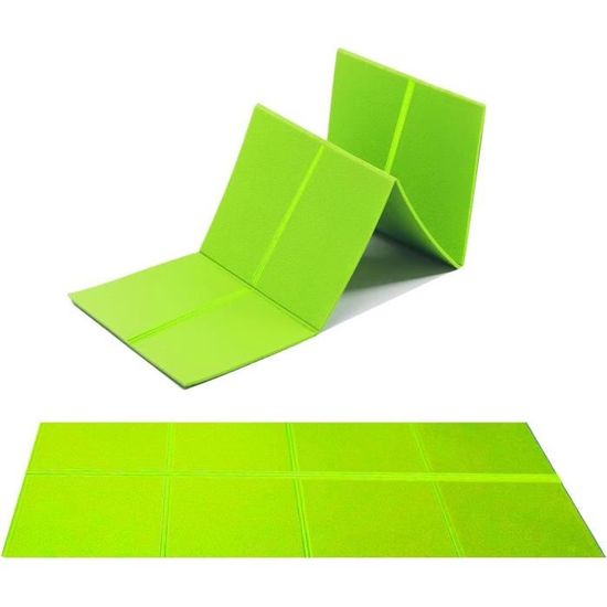 Tapis De Fitness HOMCOM 5 Panneaux Colorés Pliables – Rembourrage EPE, 195x76x3 Cm, Pour Yoga, Gym, Maison