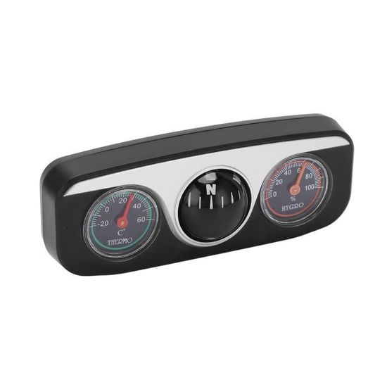 Boussole De Voiture 3-en-1 ARTILAURA – Guide Ballon Pour Tableau De Bord, Navigation Compacte