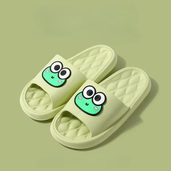 Pantoufles Mode Pour Hommes - à Enfiler, Respirantes, Légères Et Confortables - Gris