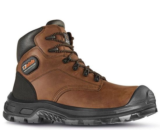 Chaussures de sécurité haute JALBUMPER SAS ESD S3 CI SRC Marron