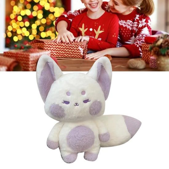 Porte-clés Queue De Renard En Peluche Douce - Grand Modèle - Accessoire Déco Et Mode Pour Clés, Sac Ou Sac à Dos