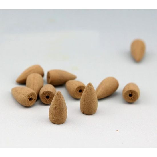 Encens En Cônes Parfum Bois De Santal - Lot De 50 Cônes, Marque Amazen