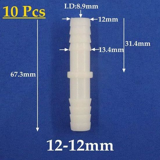 Sourcing Map Tuyau D'air Pneumatique En Polyuréthane Pour Compresseur D'air - 5 Mm X 8 Mm X 10 M - Bleu - Avec Kit De Raccord