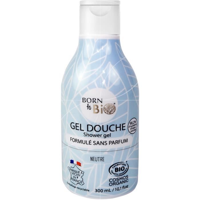 Born to Bio Gel Douche Formulé sans Parfum Neutre 300ml
